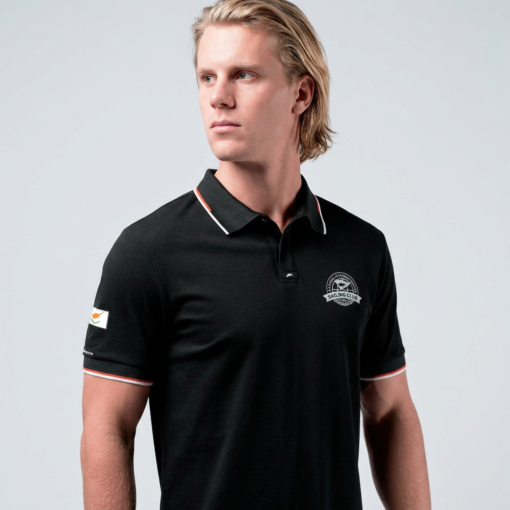 Zhik Men's Elite Active Polo in Black